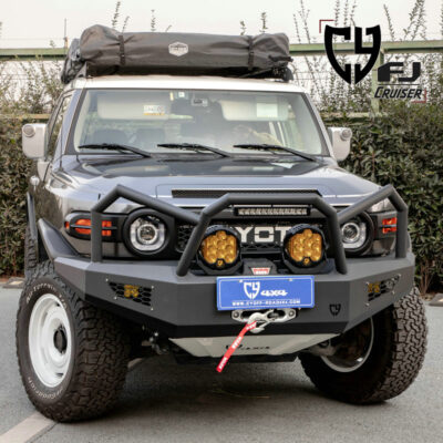 丰田FJ酷路泽牛栏前杠 - 图片 4