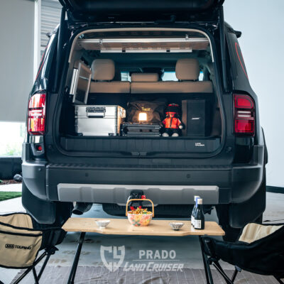 普拉多LC250后备箱置物台
